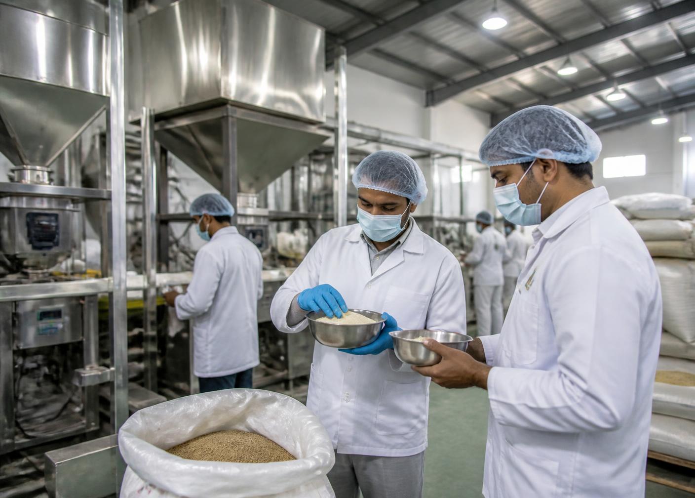 Inside Natural Food India's ISO 22000 certified processing and packaging facility